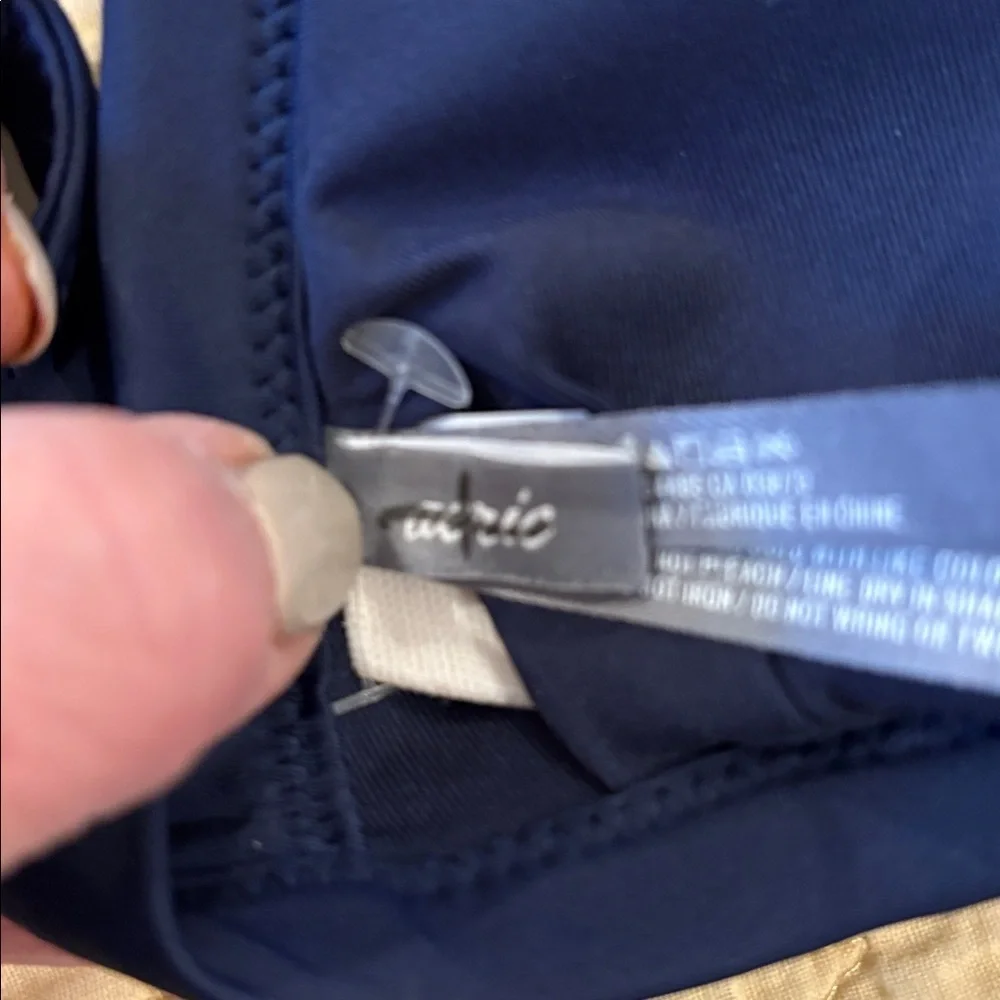 Aerie Navy Blue Women's Swim Top - Picture 3 of 3